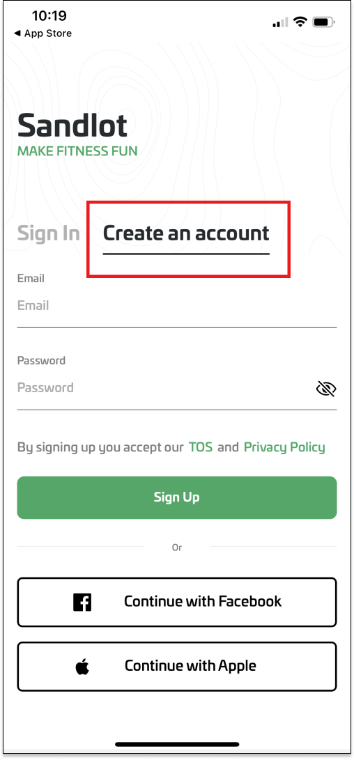 Step 1: Create Account